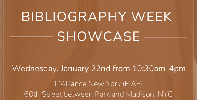 2025 Bibliography Week Showcase