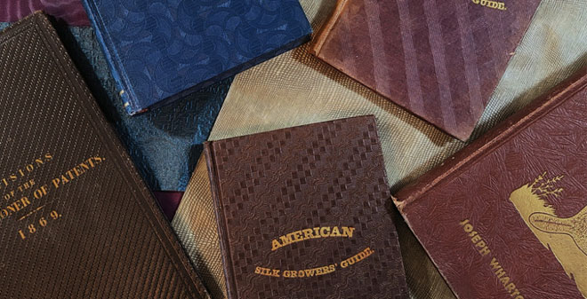 May Brown Bag: Victorian Bookcloth