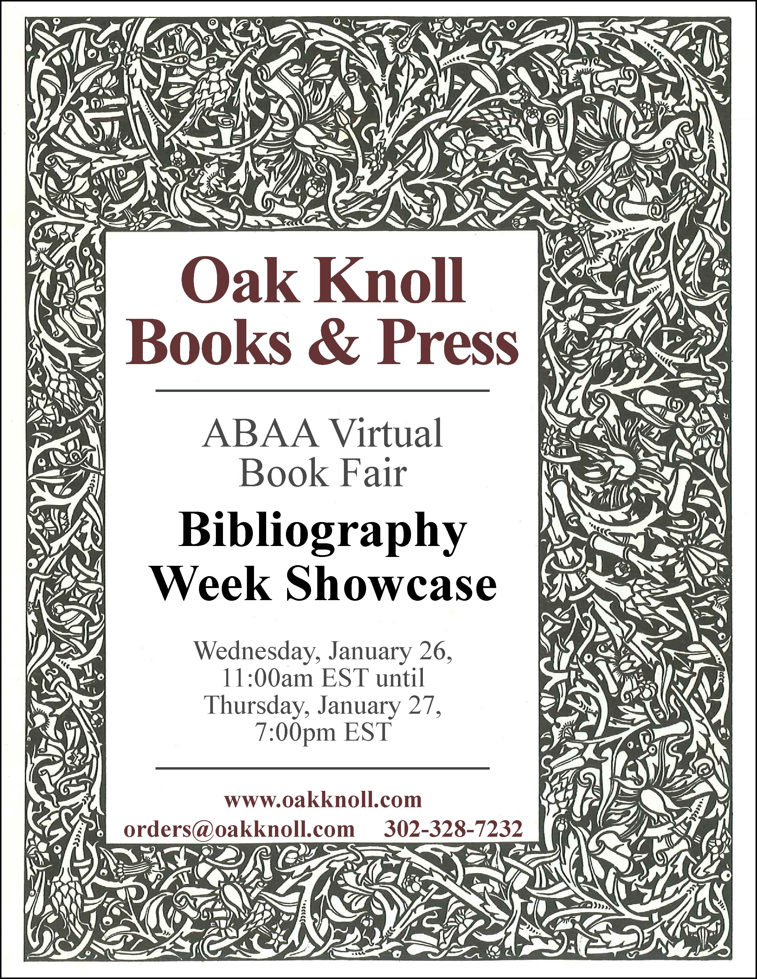 Bibliography Week 2022 Virtual Showcase Catalog