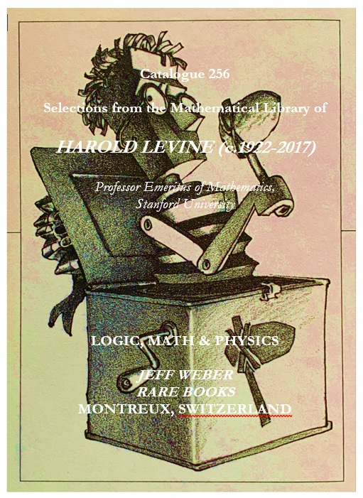 256: Selections from the Mathematical Library of  HAROLD LEVINE
