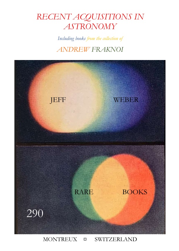 290: RECENT ACQUISITIONS IN ASTRONOMY