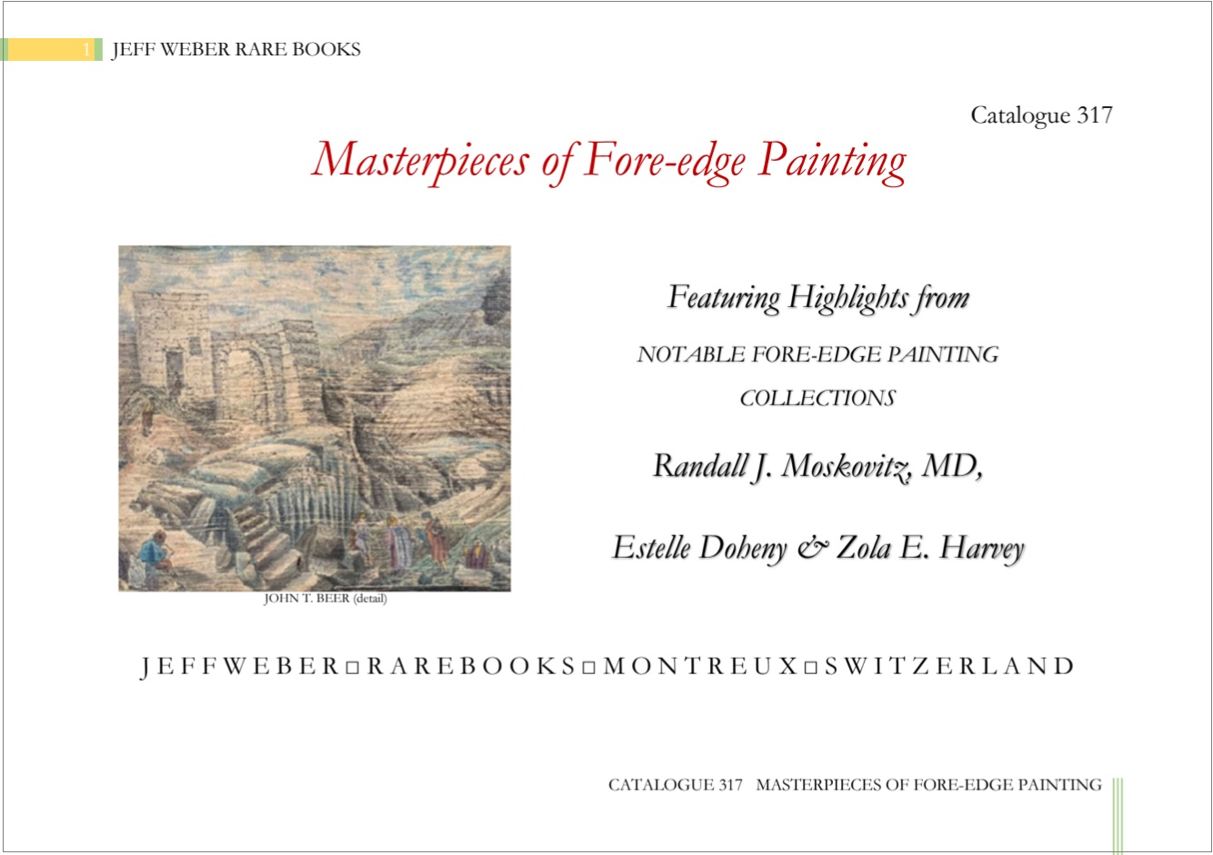 317: Masterpieces of Fore-edge Painting