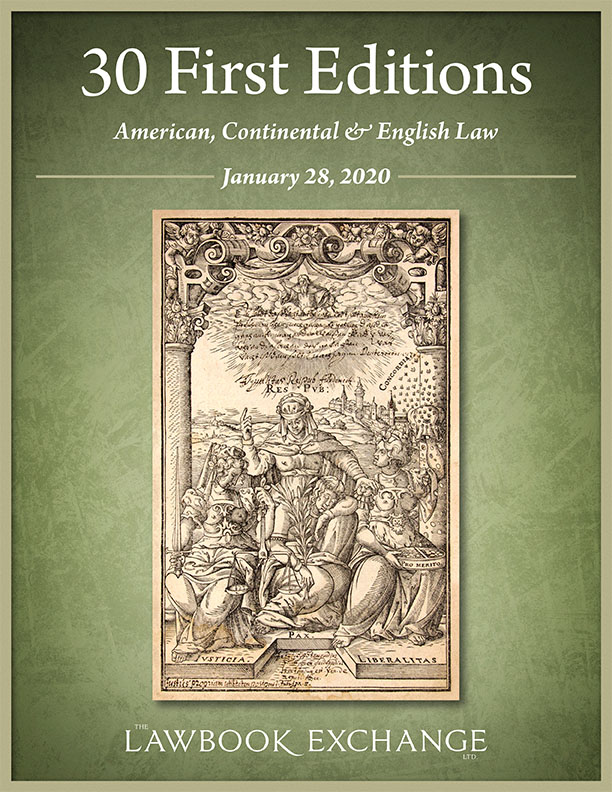 30 First Editions: American, Continental and English Law