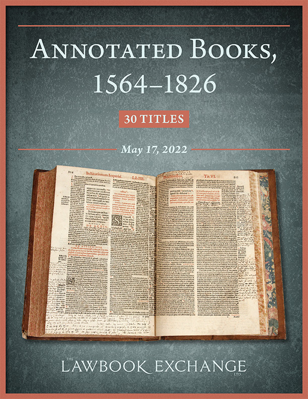 Annotated Books, 1564-1826: 30 Titles