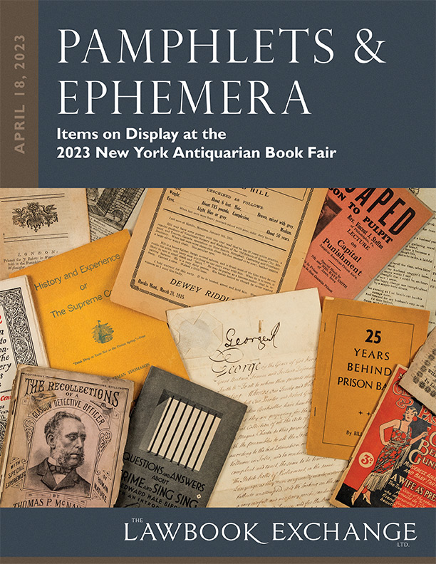 Pamphlets & Ephemera: Items on Display at the 2023 New York Antiquarian Book Fair