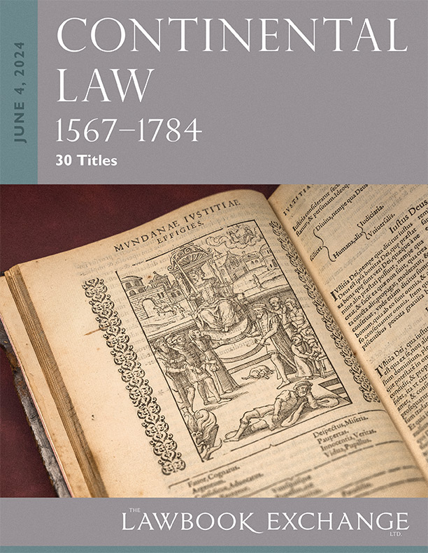 Continental Law, 1567-1784 – 30 Titles