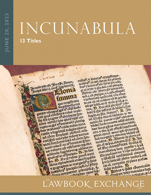 Incunabula – 13 Titles