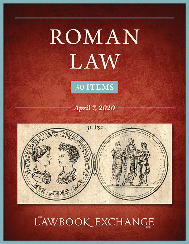 Roman Law: 30 Items
