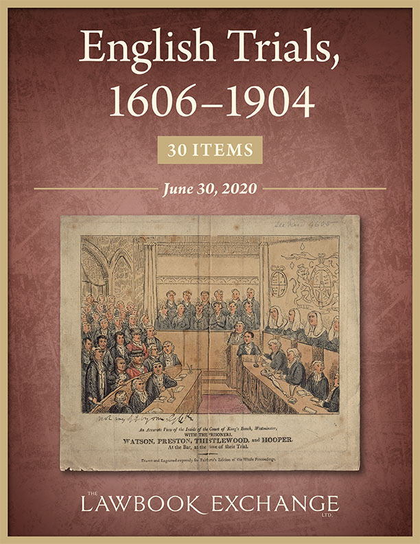 English Trials, 1606-1904