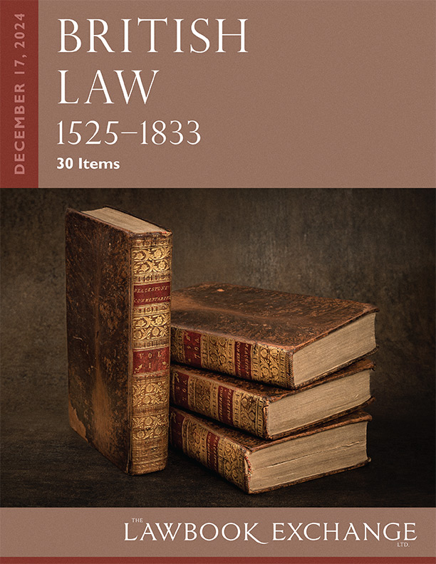 British Law, 1525–1833: 30 Items