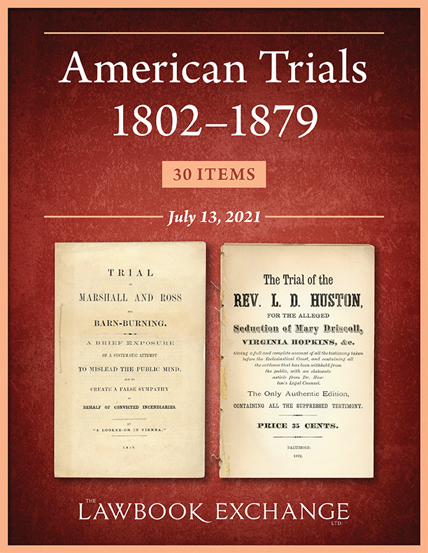 American Trials, 1802-1879