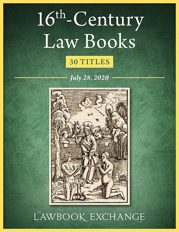 16th-Century Law Books: 30 Titles