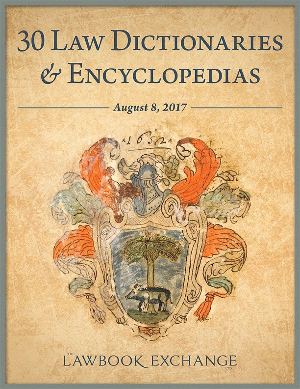 30 Law Dictionaries and Encyclopedias