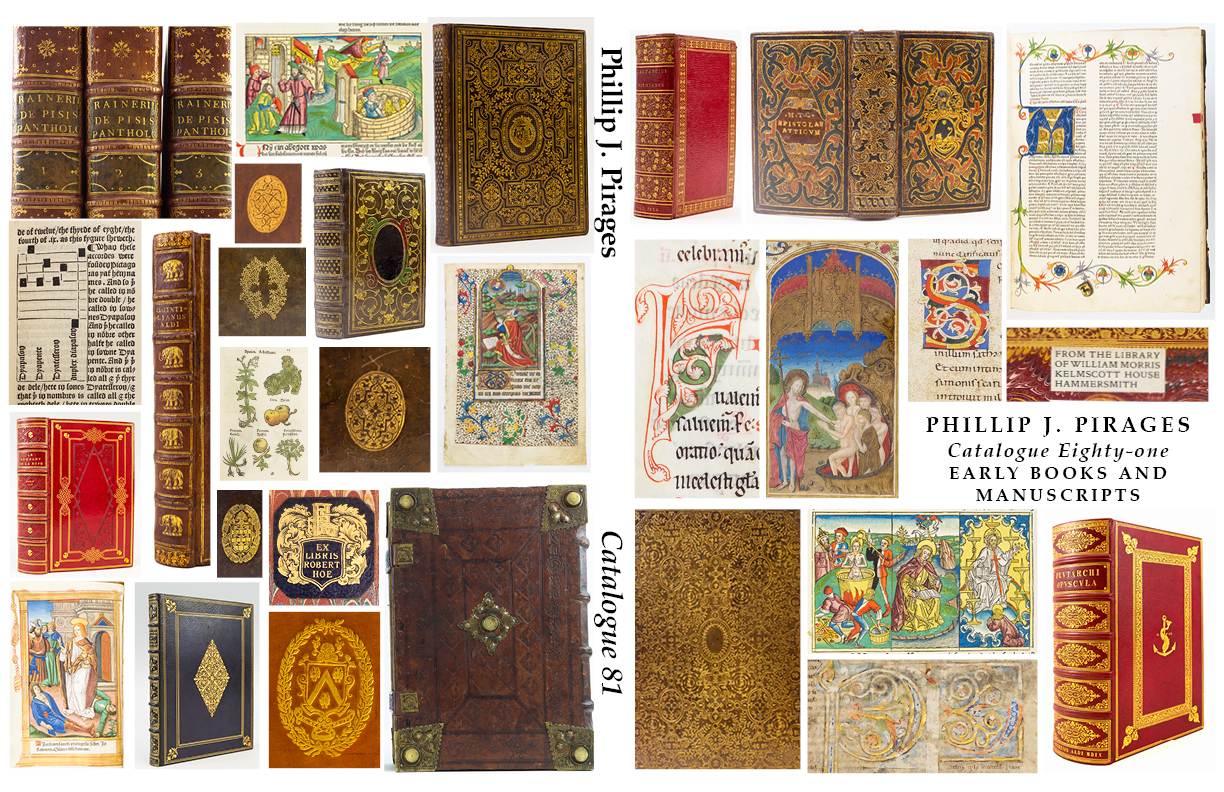 Catalogue 81: Early Books and Manuscripts