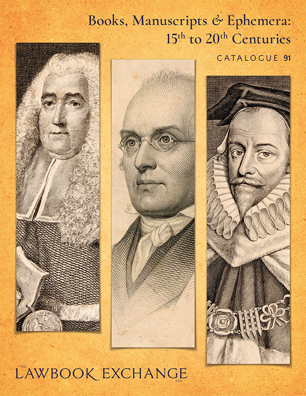 Cat 91: Books, Manuscripts & Ephemera, 15th to 20th Centuries