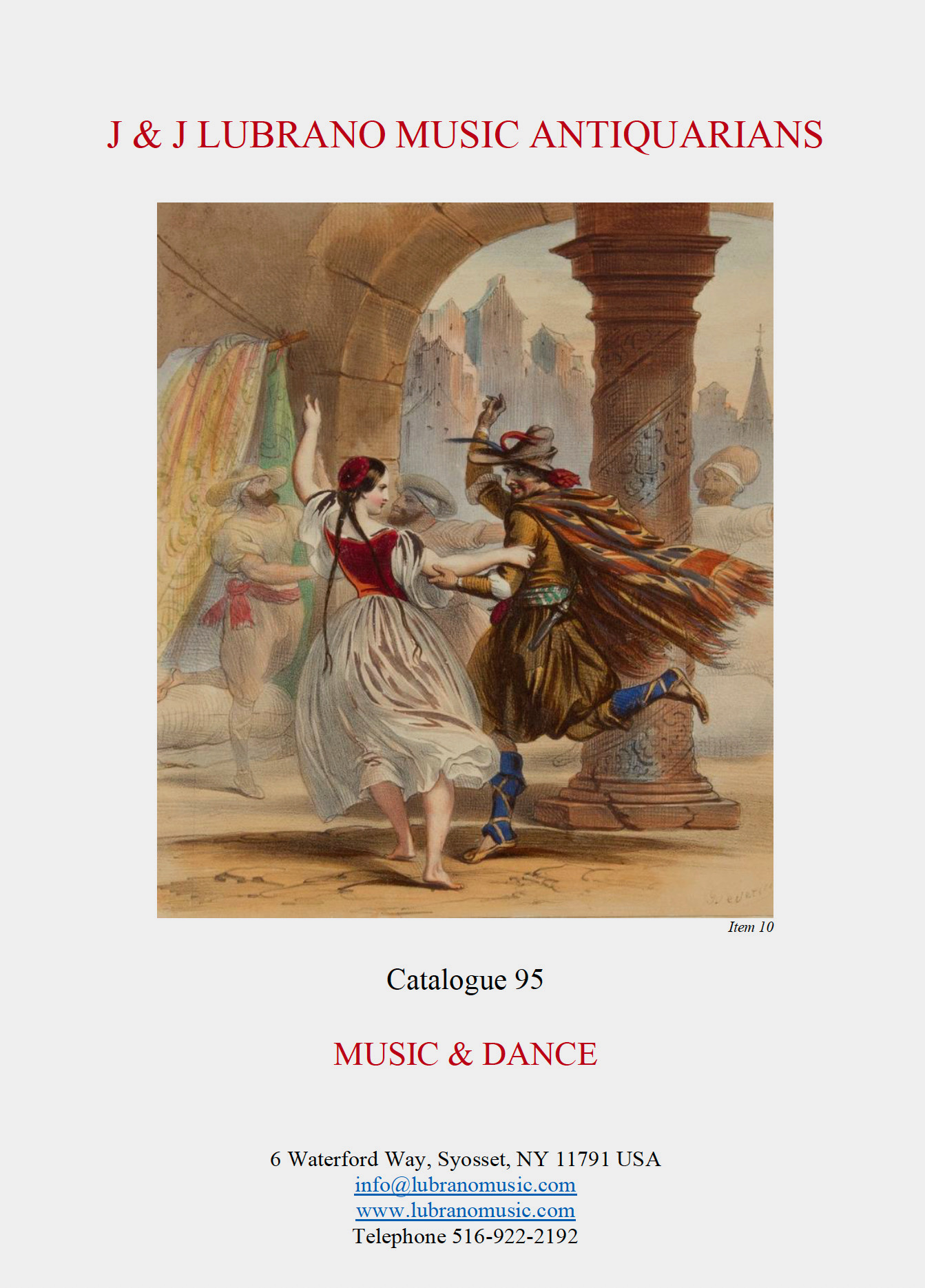Catalogue 95: MUSIC & DANCE