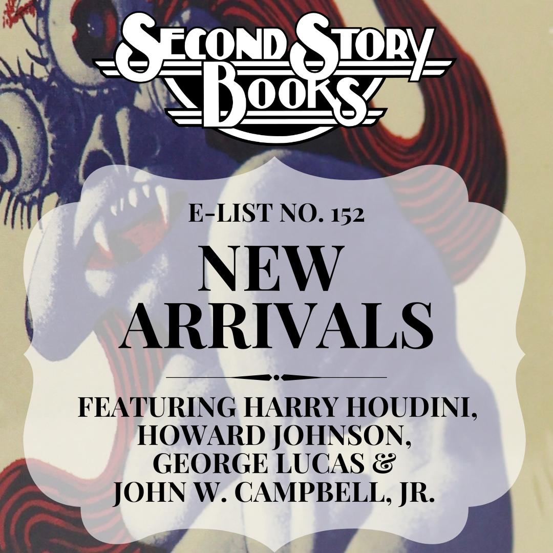E-List #152: New Arrivals