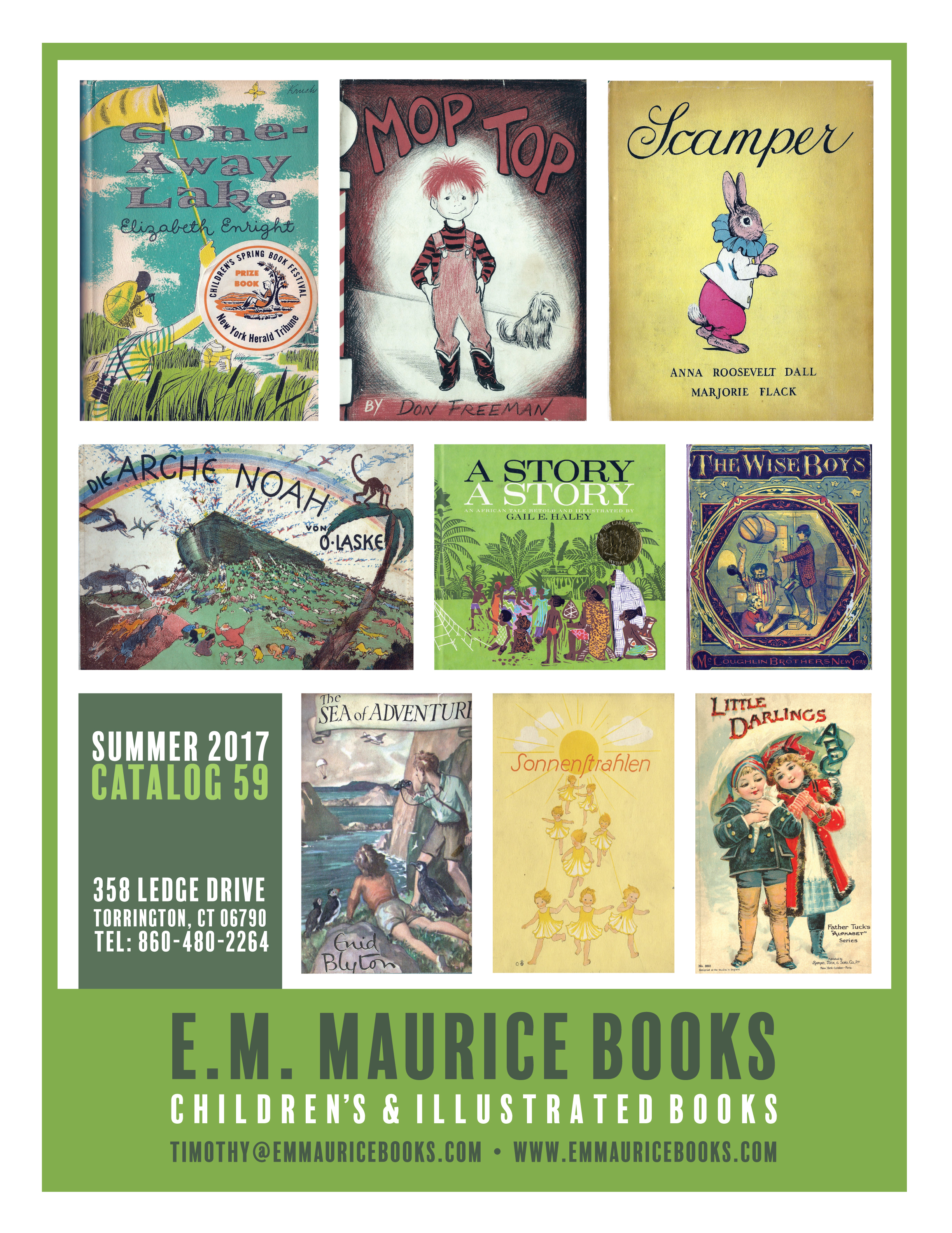 Catalog 59, Summer 2017, New Arrivals