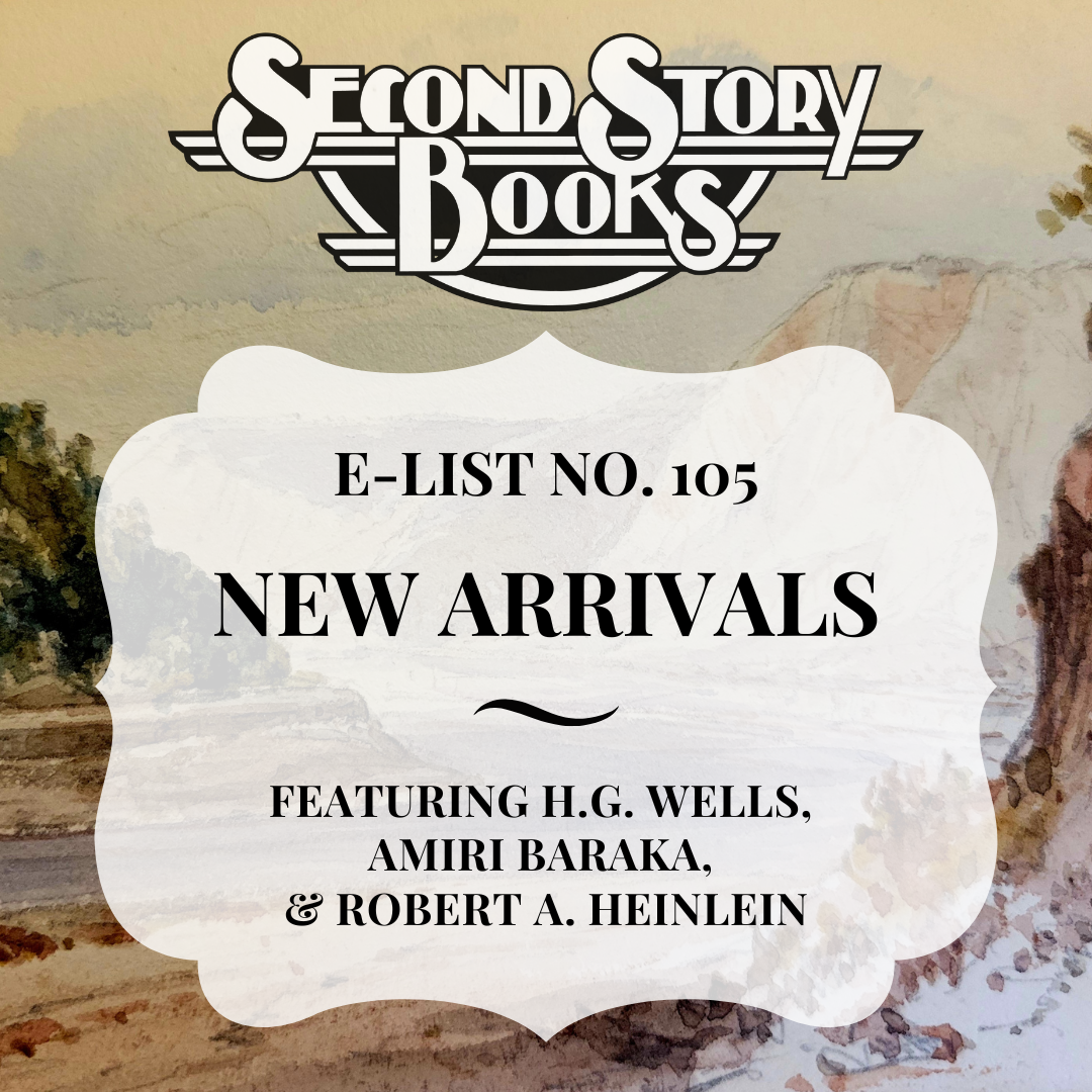 E-List #105: New Arrivals