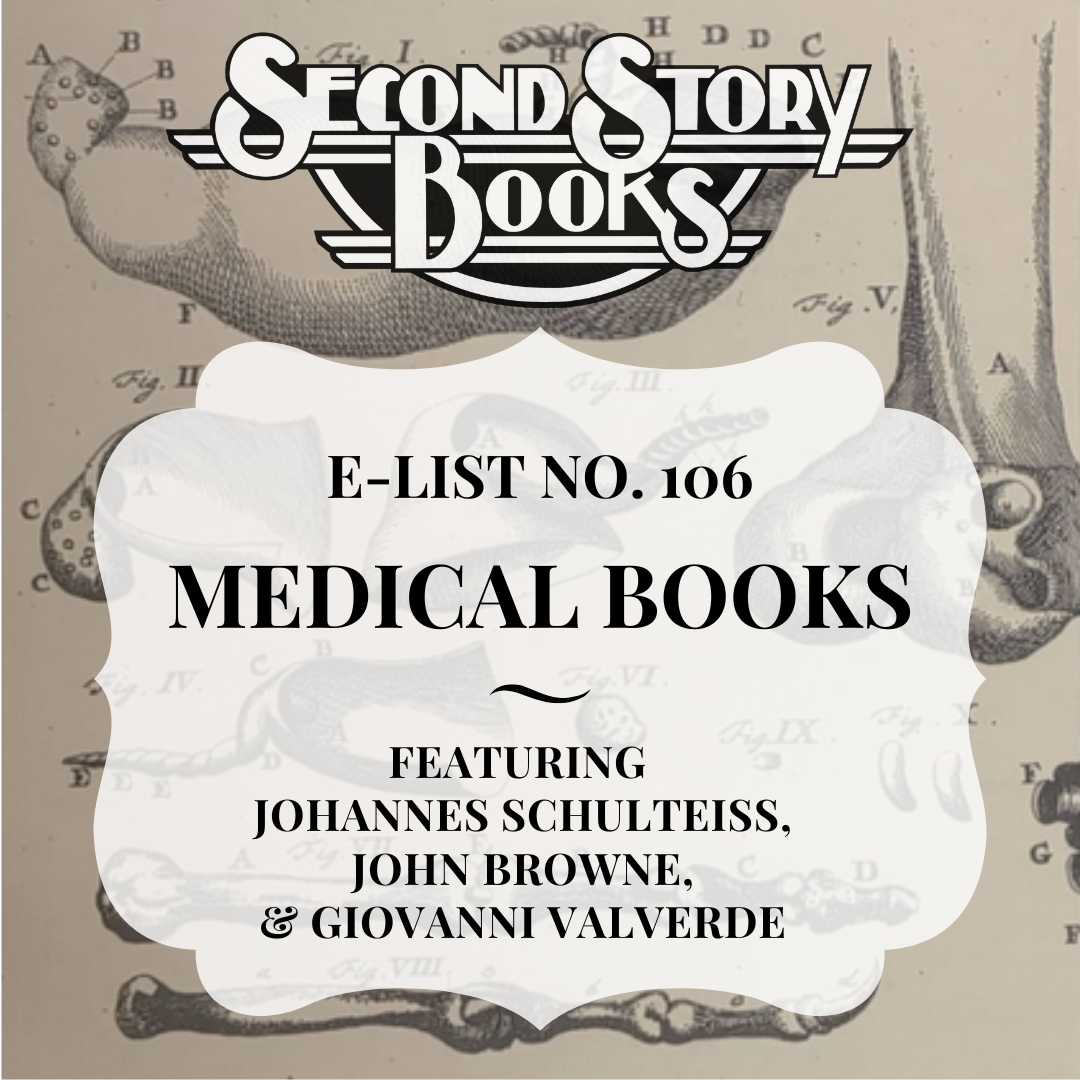 E-List #106: Medical Books