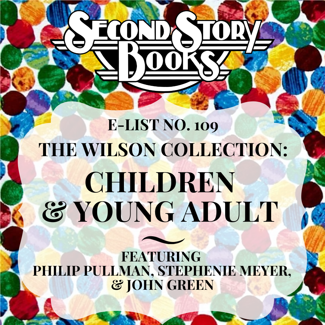 E-List #109: Wilson Collection: Children & Young Adult