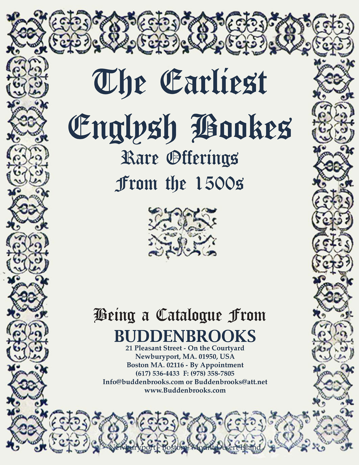 The Earliest English Books