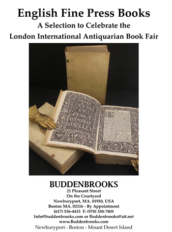 English Fine Press Books