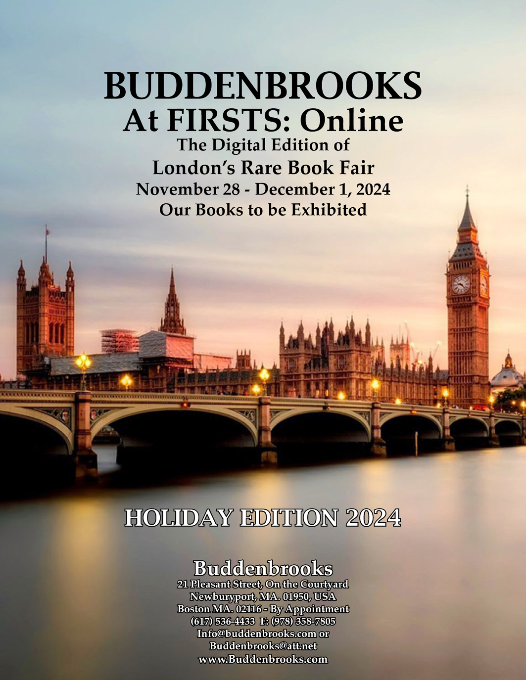 Buddenbrooks at FIRSTS Online - Holiday Edition 2024