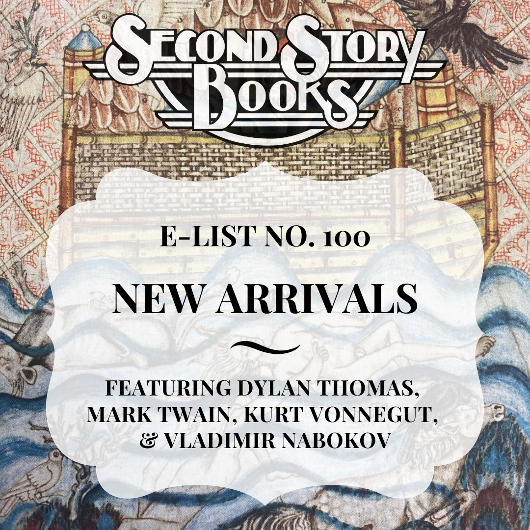 E-List #100: New Arrivals