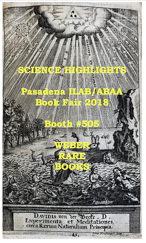 SCIENCE HIGHLIGHTS: Pasadena ILAB/ABAA - Book Fair 2018