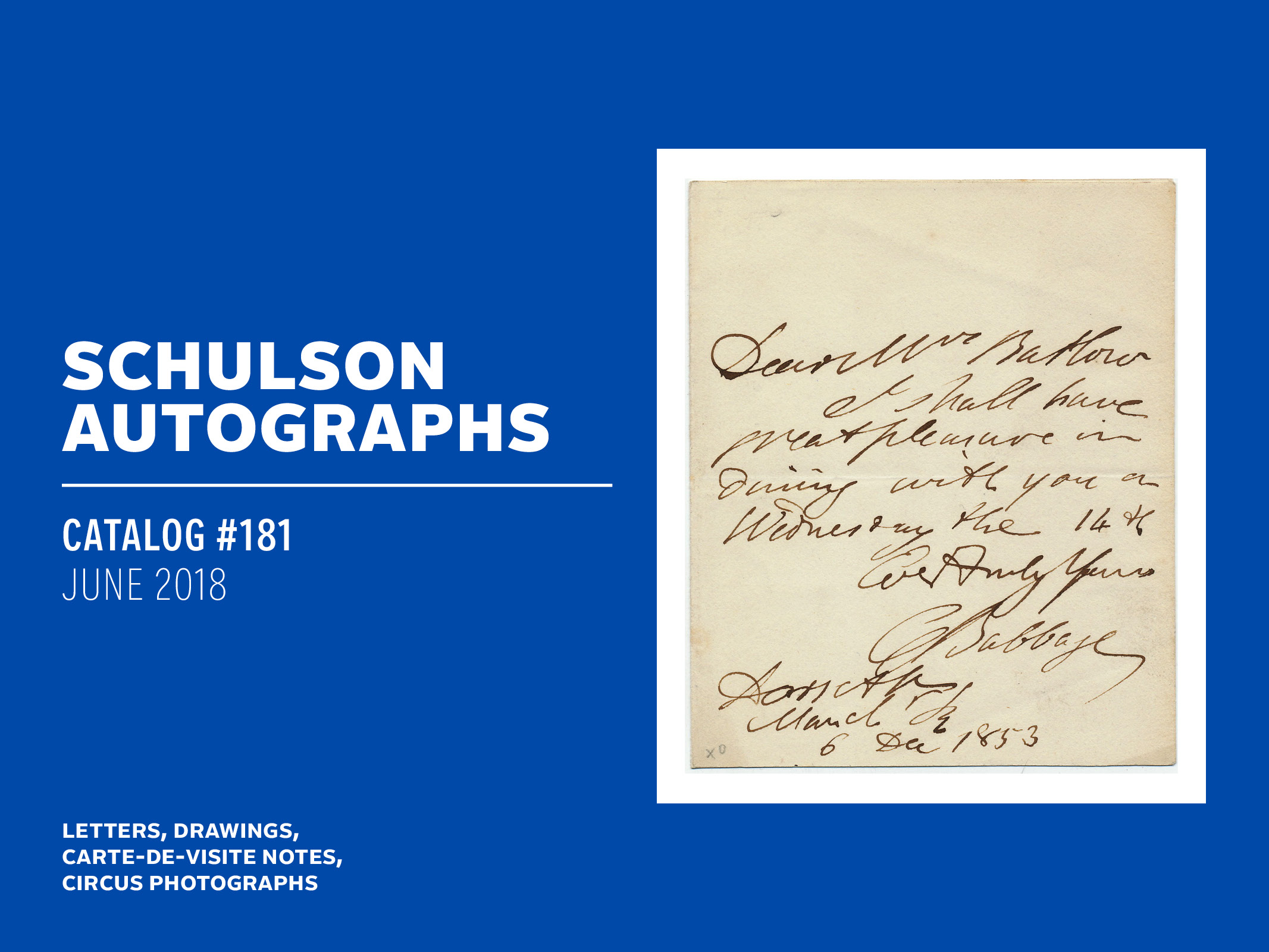 Catalog 181 June 2018