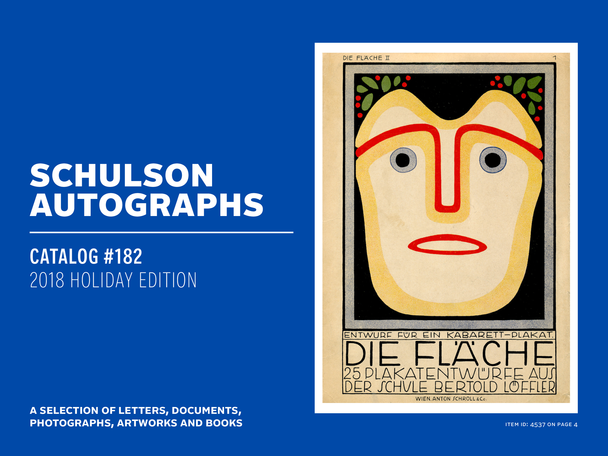 Catalog 182 Holiday 2018