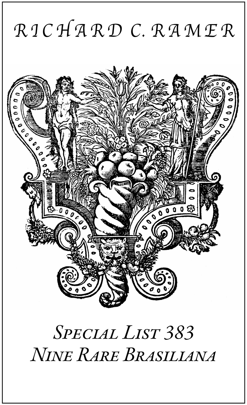 Special List 383: Nine Rare Brasiliana