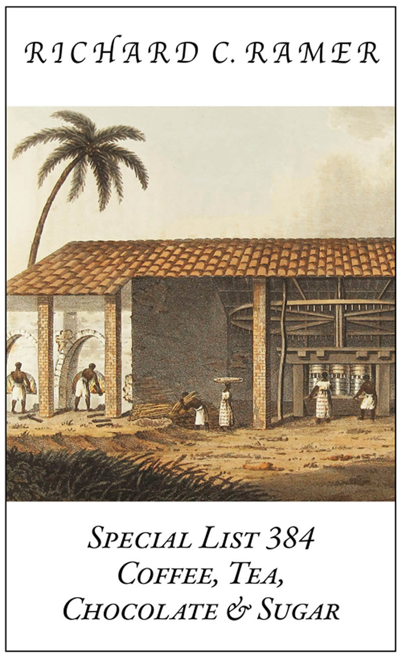 Special List 384: Coffee, Tea, Chocolate & Sugar