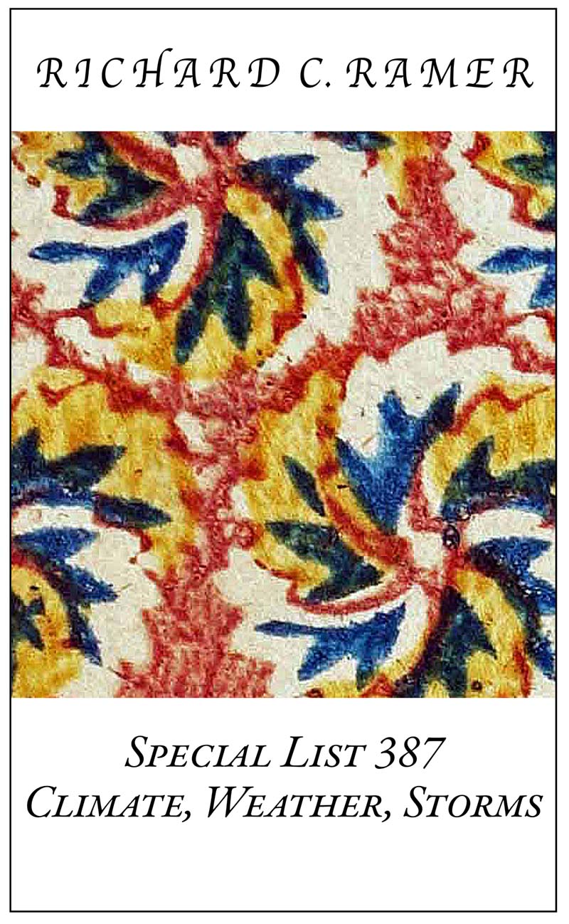 Special List 387: Climate, Weather, Storms