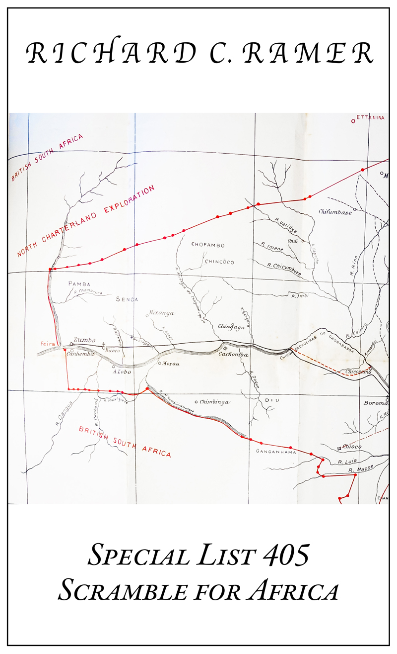 Special List 405: Scramble for Africa