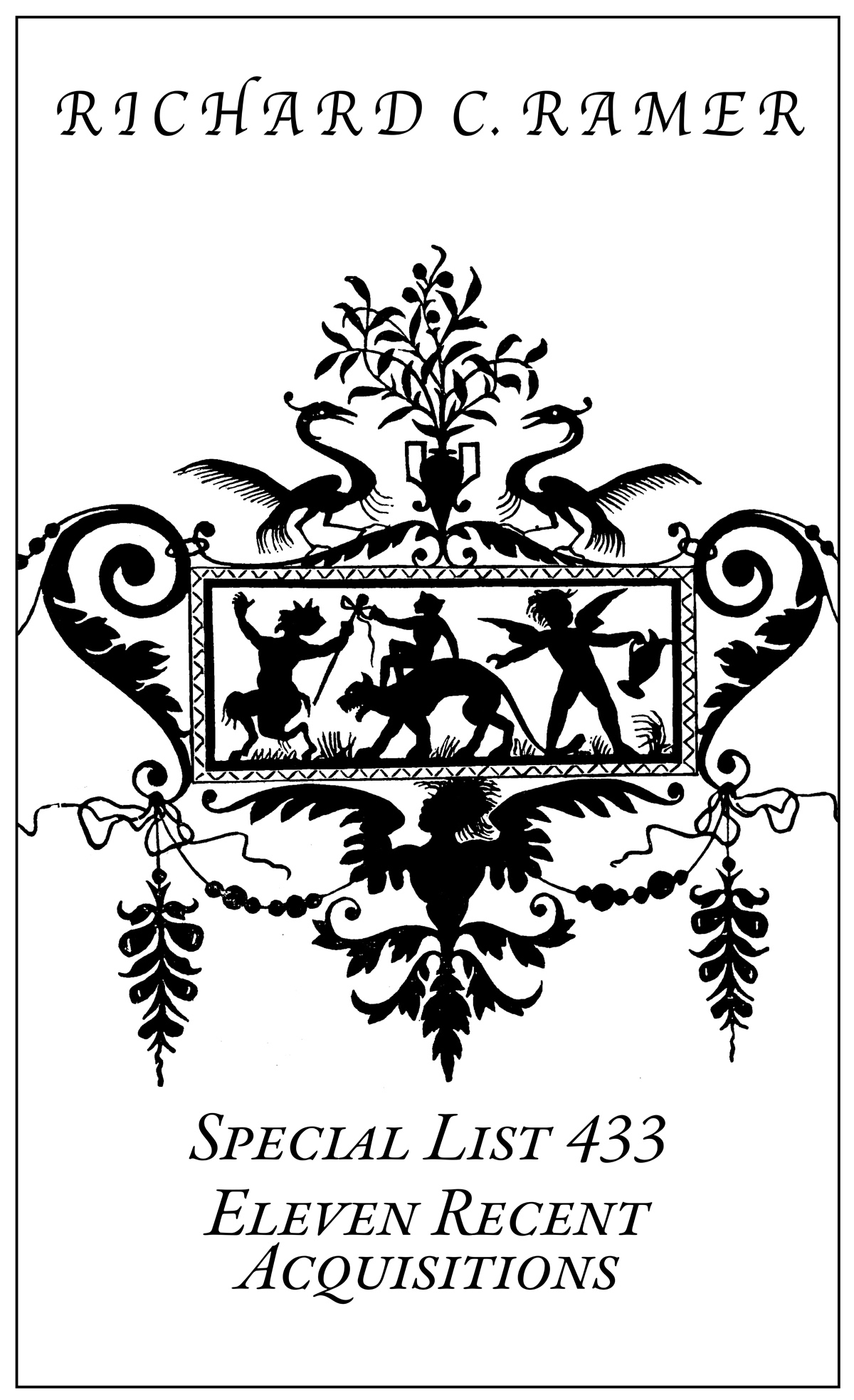 Special List 433: Eleven Recent Acquisitions