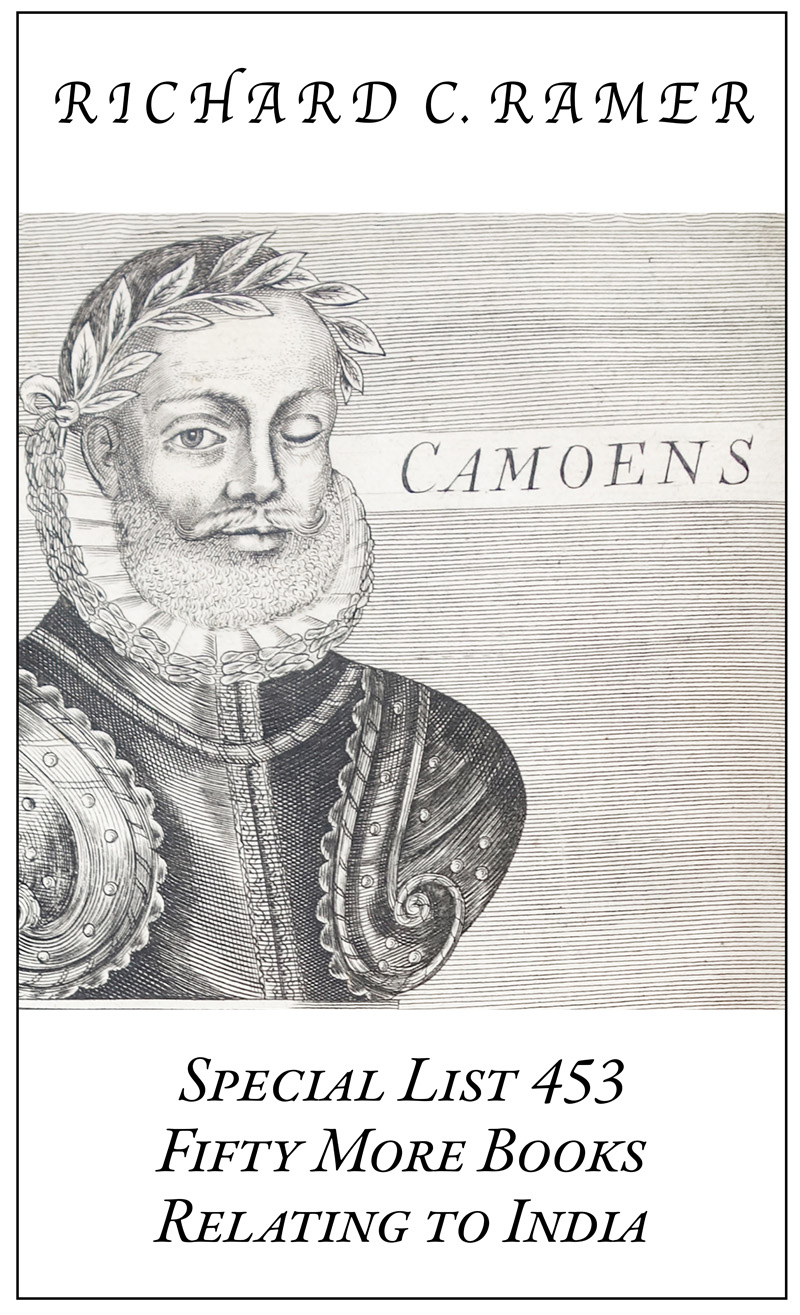 Special List 453: Fifty More Books Relating to India