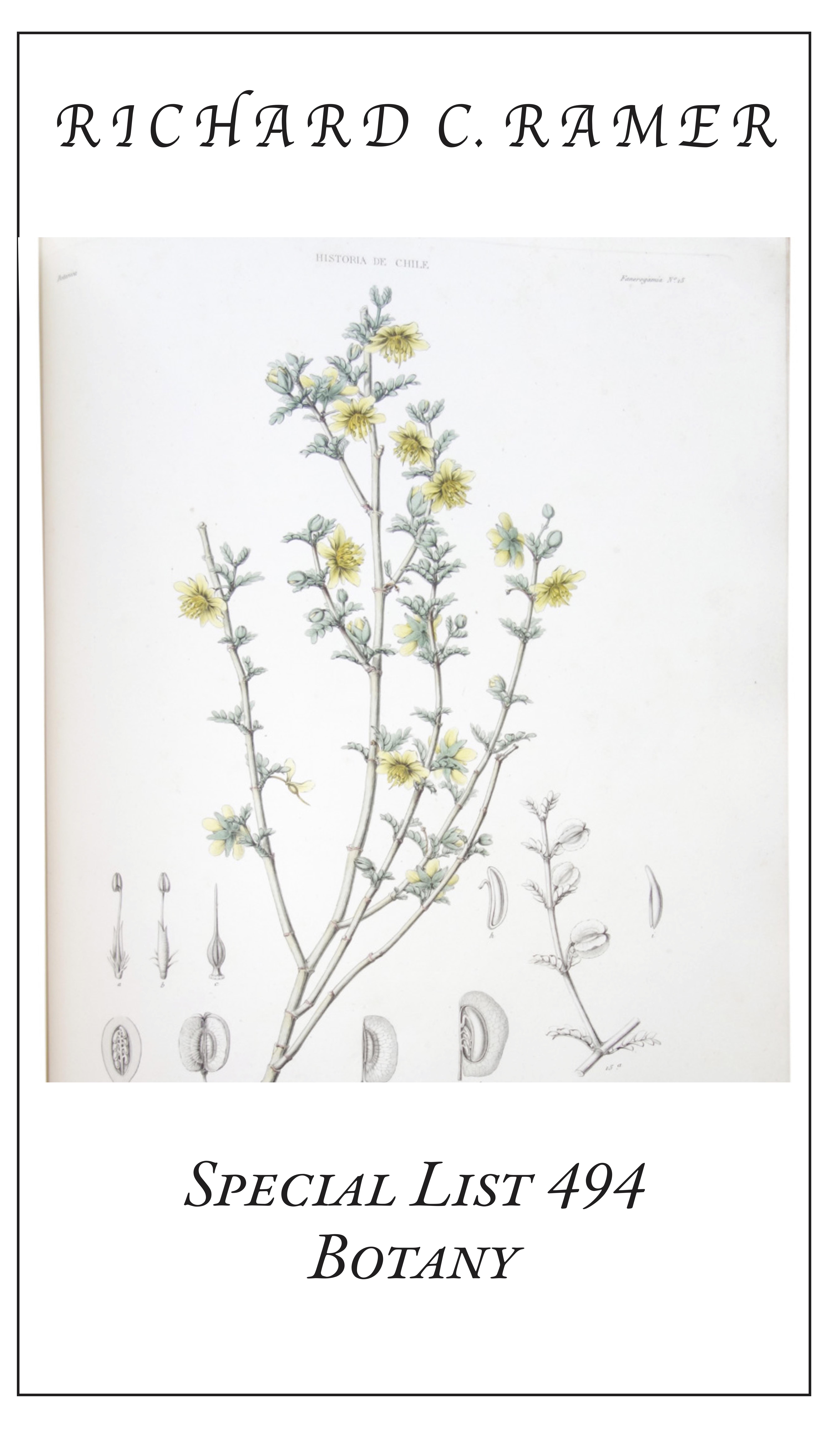 Special List 494: Botany