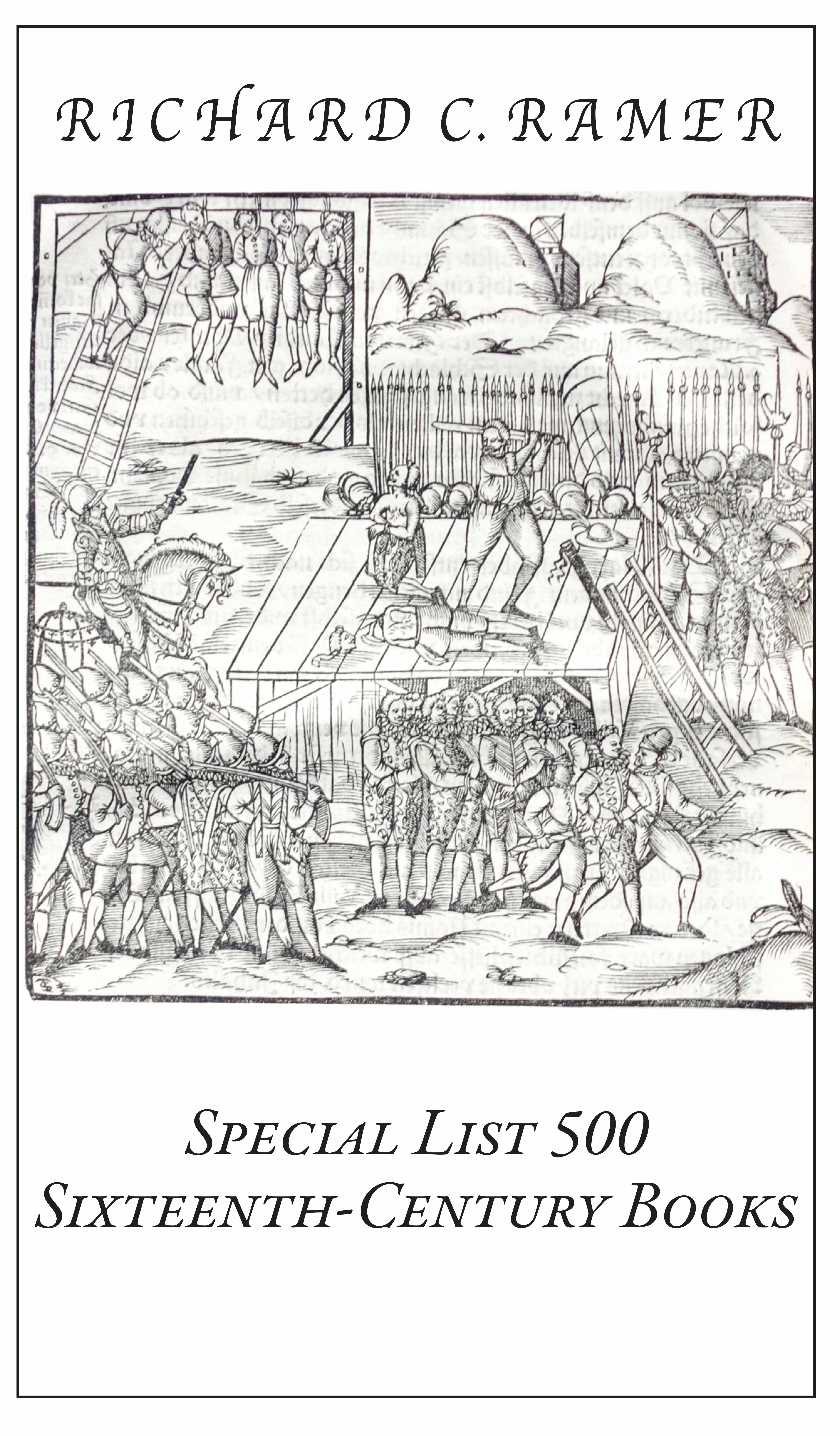 Special List 500: Sixteenth-Century Books