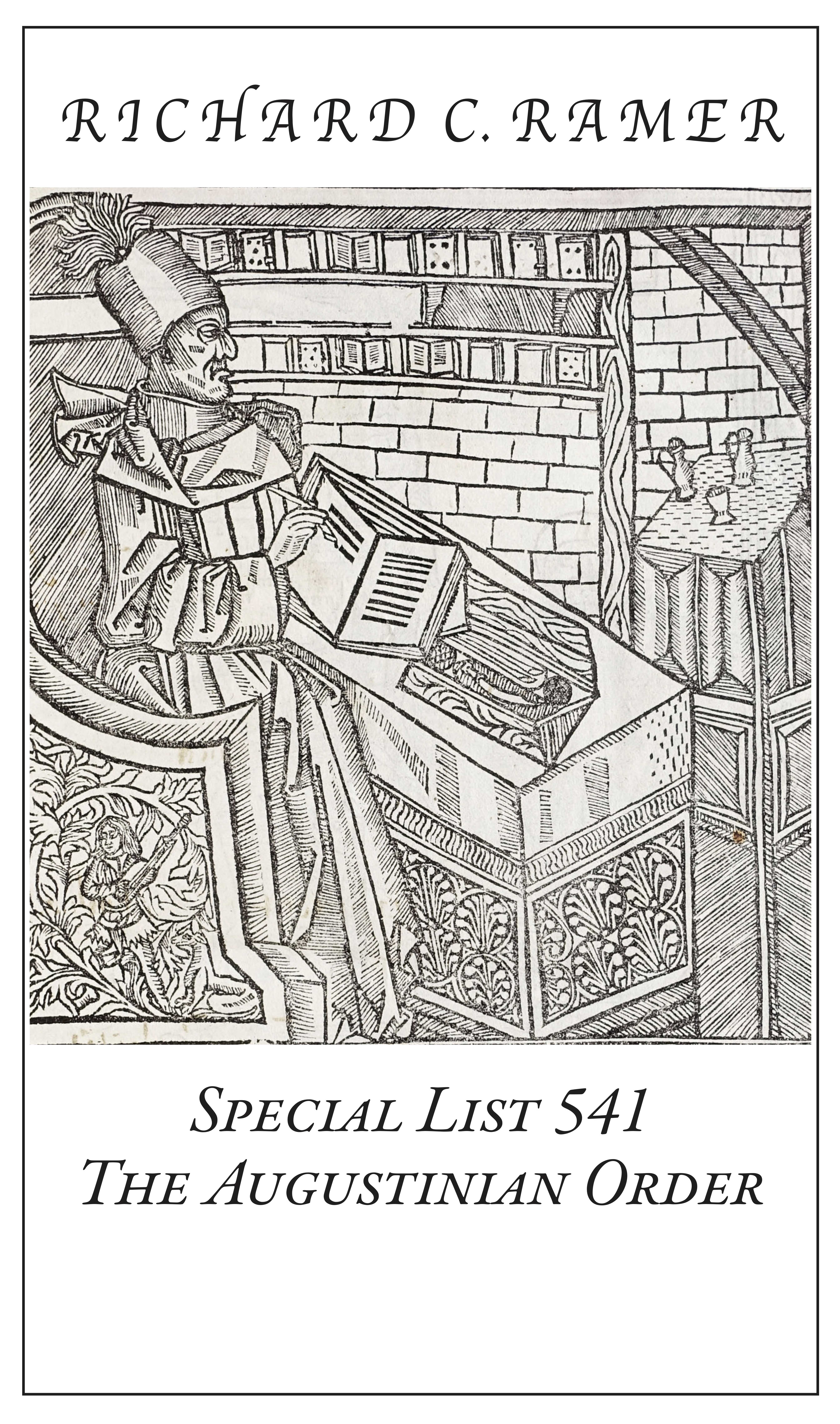 Special List 541: The Augustinian Order