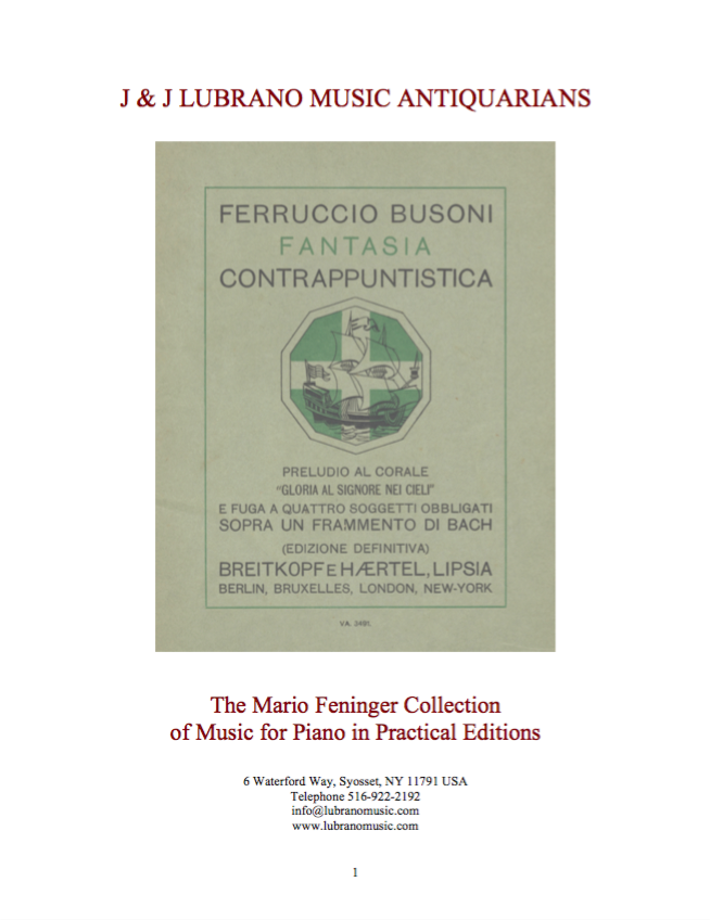 The Mario Feninger Collection