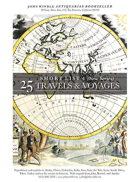 Short List 4 (New Series): 25 Travels and Voyages