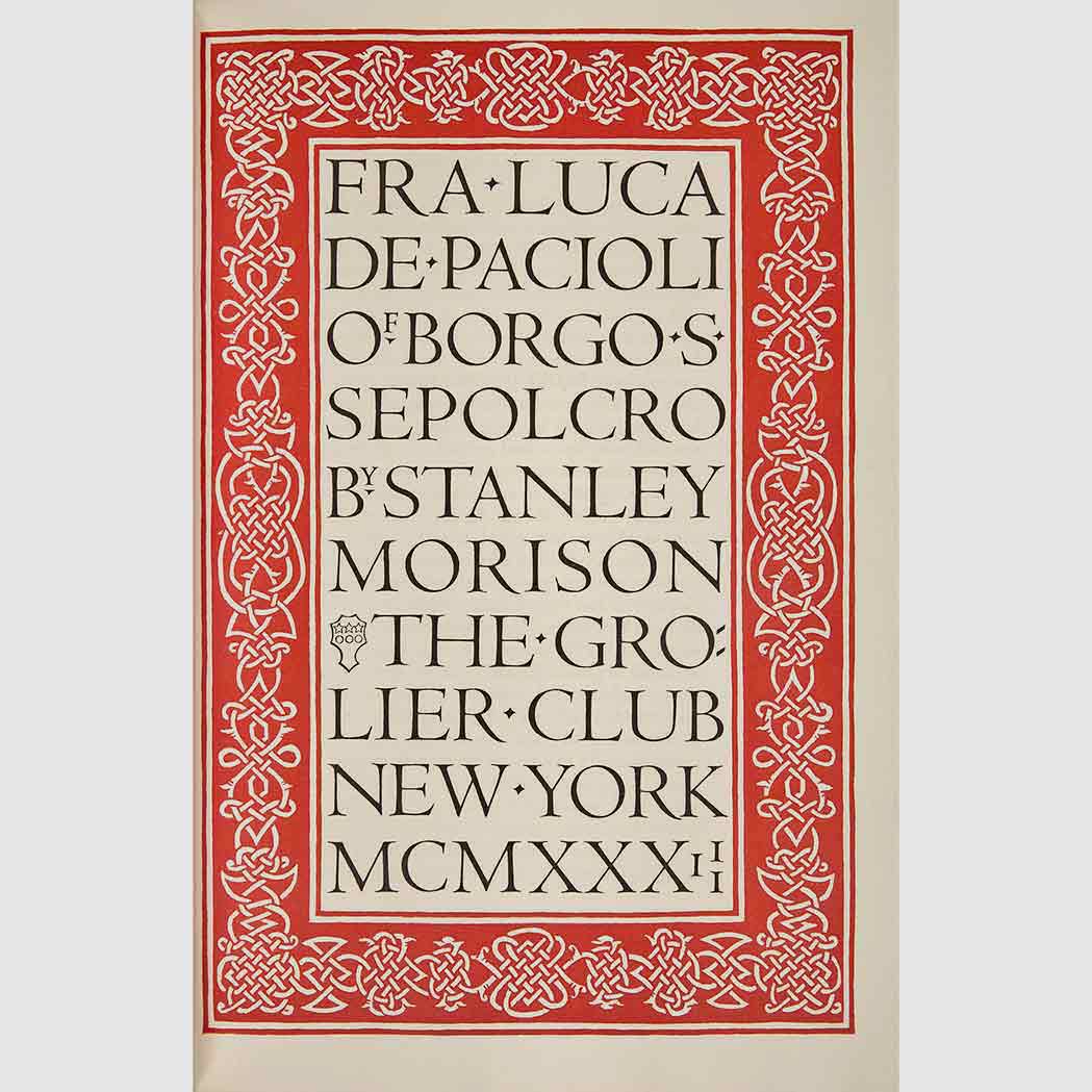 Fine Press & Books about Books