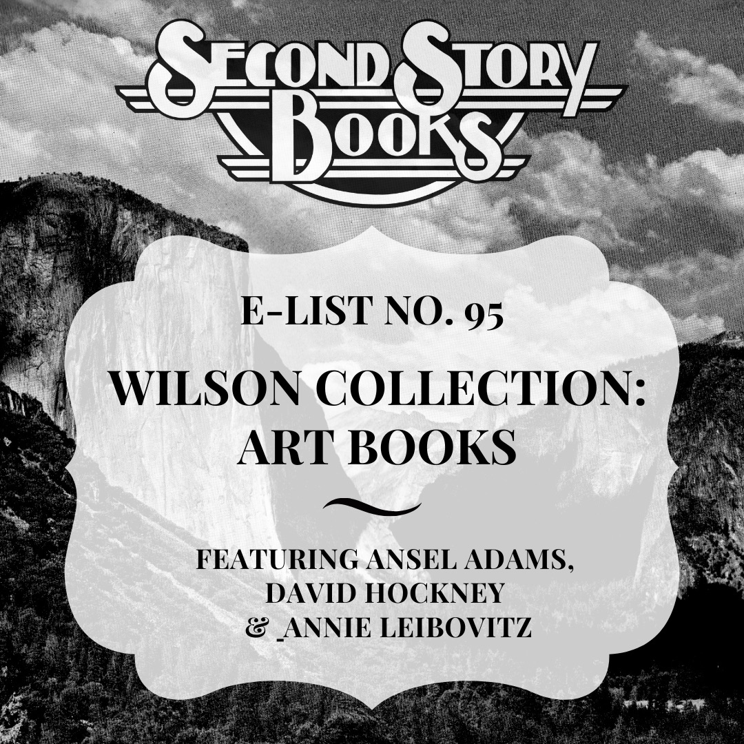 E-List #95: Wilson Collection: Art Books