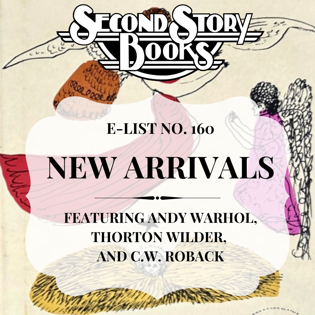 E-List #160: New Arrivals