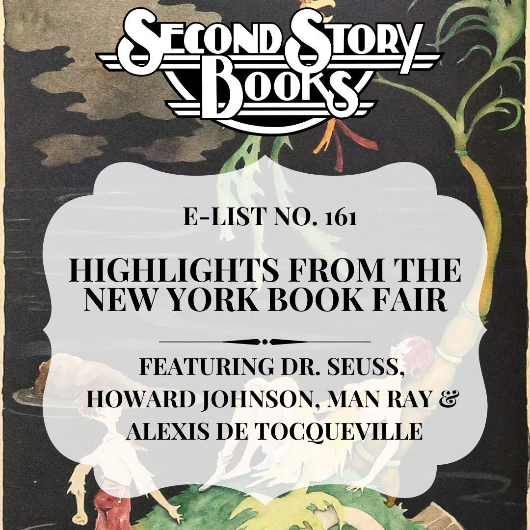 E-List #161: Highlights from the New York Book Fair