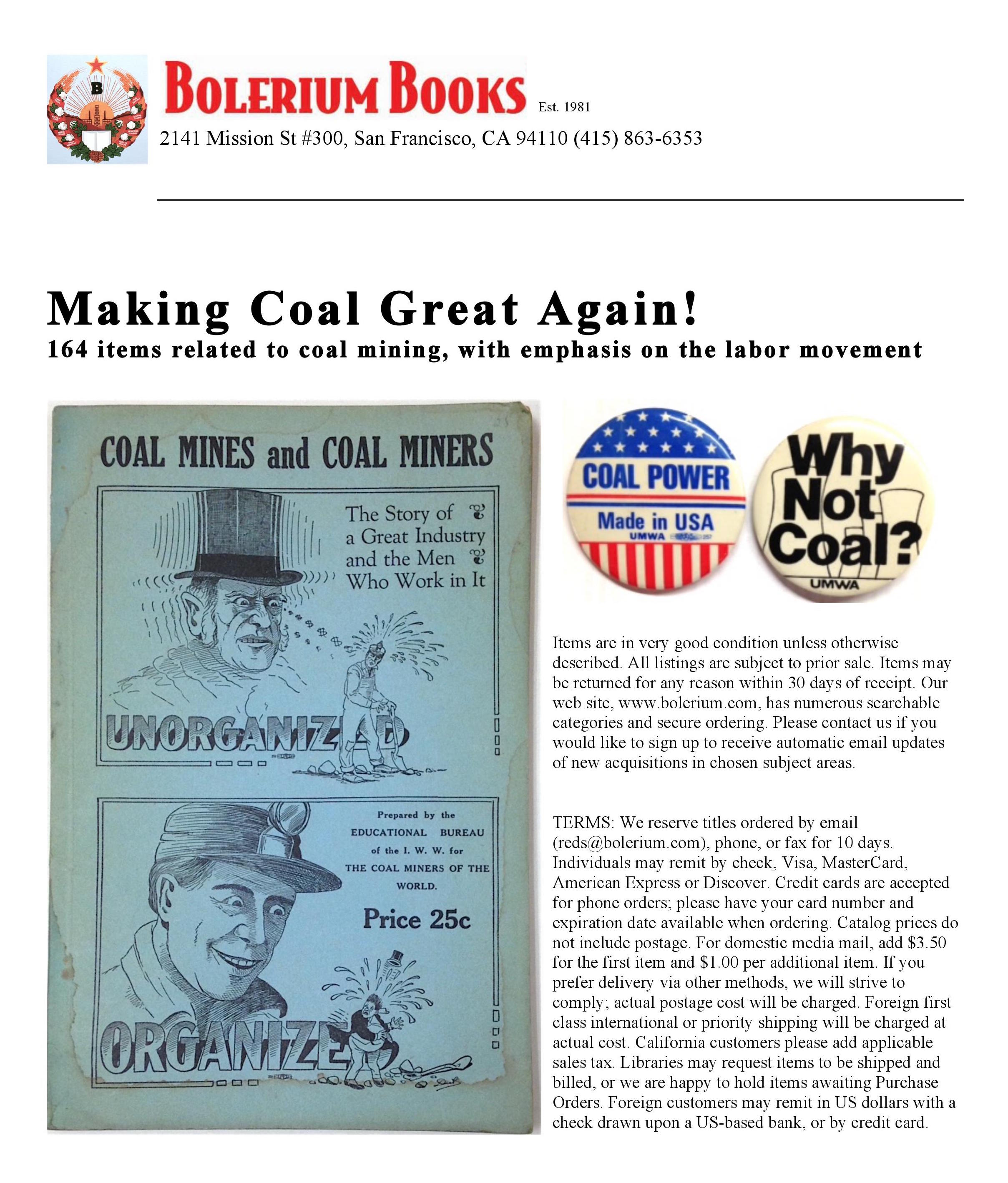 Making Coal Great Again!