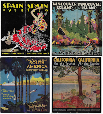 List 15: The Golden Age of Travel (Brochures)