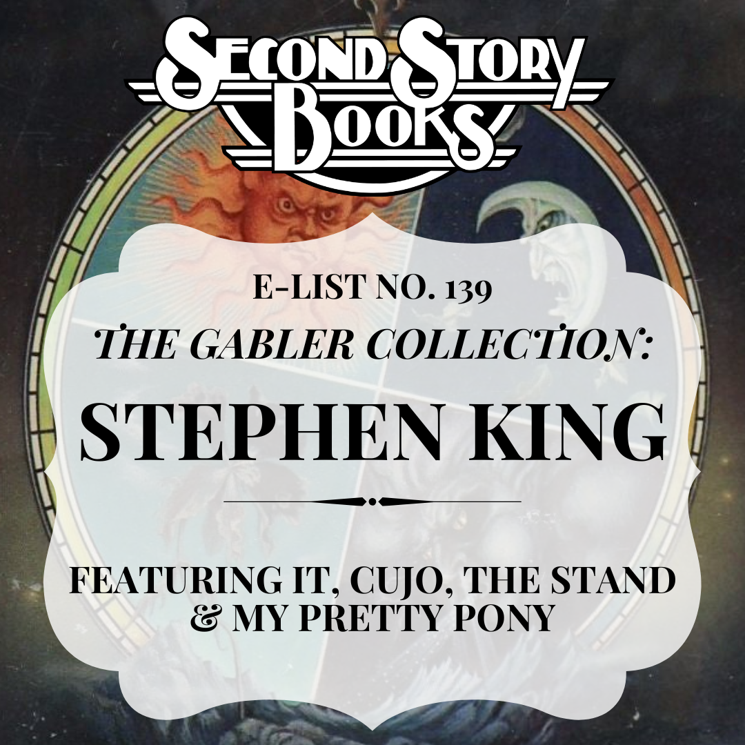 E-List #139: Stephen King, from the Gabler Collection